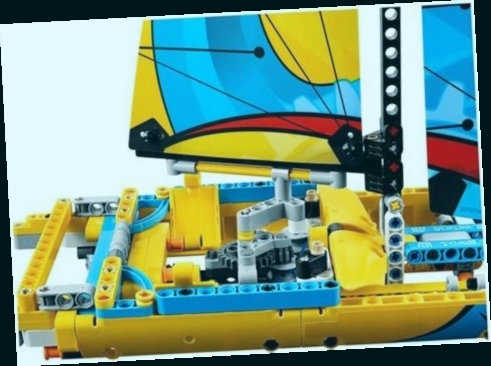 lego technic - le yacht de compétition - 42074