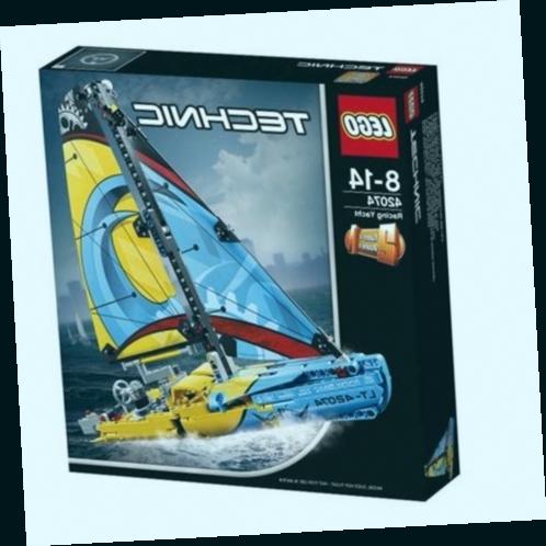 lego technic - le yacht de compétition - 42074